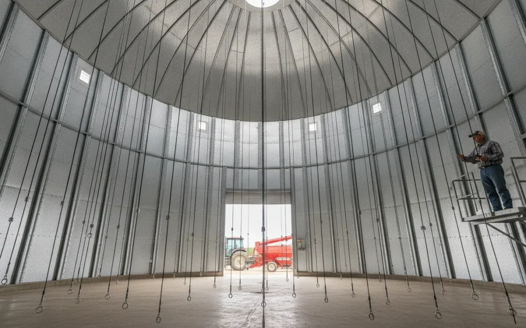 Grain Bin Temperature Cables Installation Guide.