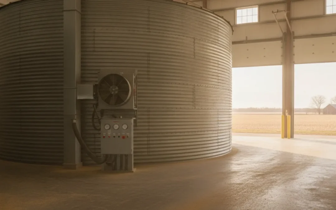 Grain Bin Fan Control for Soybeans: Timing and Moisture Decisions