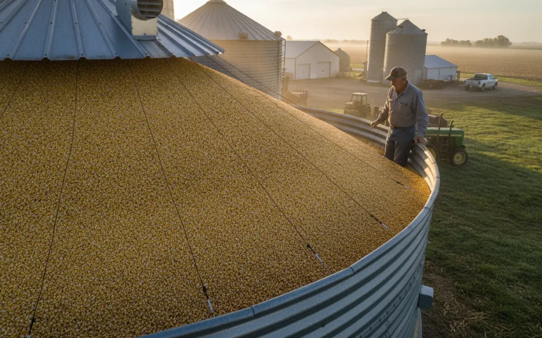 Grain Bin Sensors for Corn: What to Monitor