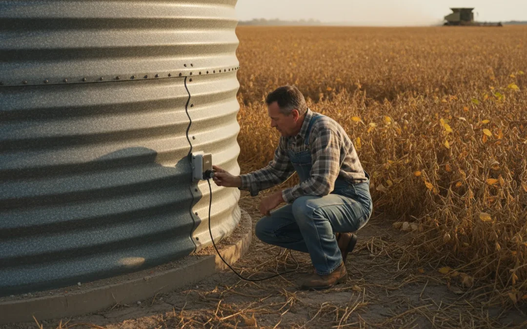 Grain Bin Sensors for Soybeans: Setup Guide