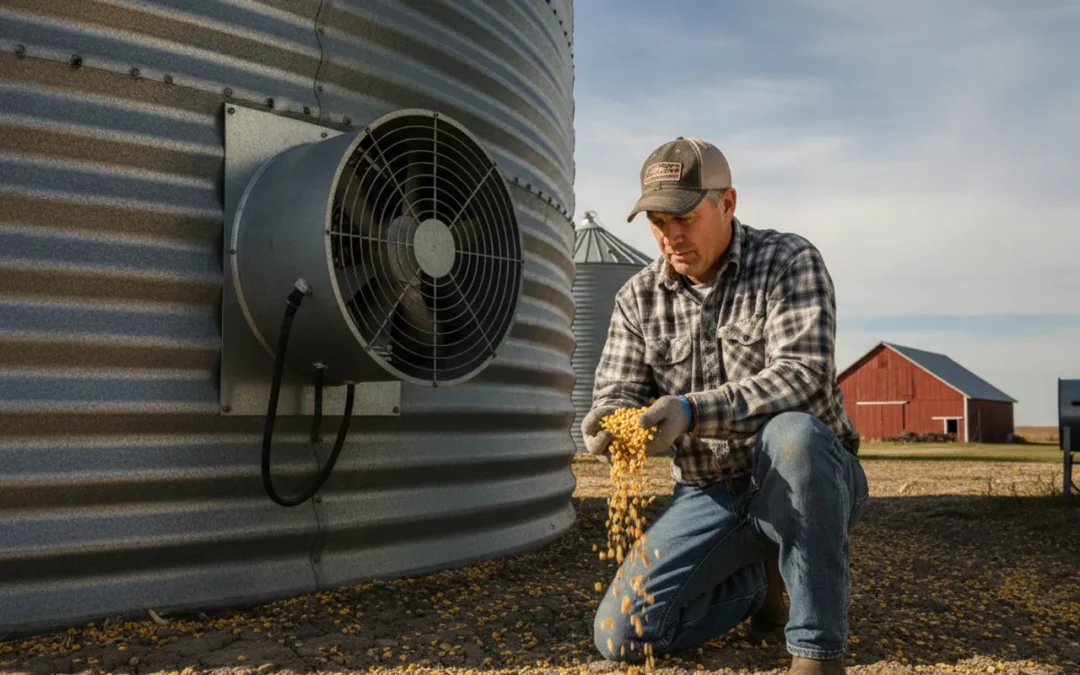 How Grain Moisture Reconditioning Affects Stored Grain Value